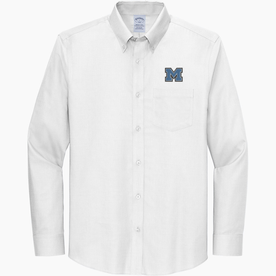 MIDLAKES HIGH SCHOOL SCREAMING EAGLES <span class="pdp-name-mascot">MIDLAKES SCREAMING EAGLES</span> Brooks Brothers Wrinkle-Free Stretch Nailhead Shirt