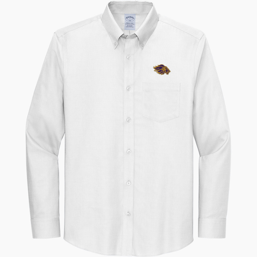 LYON COUNTY HIGH SCHOOL LYONS Brooks Brothers Wrinkle-Free Stretch Nailhead Shirt