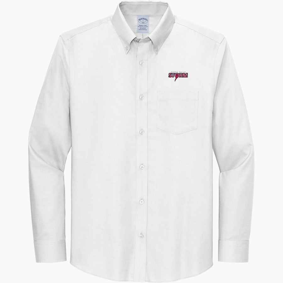 Sioux Falls Storm Storm <span class="pdp-name-mascot">Sioux Falls Storm</span> Brooks Brothers Wrinkle-Free Stretch Nailhead Shirt
