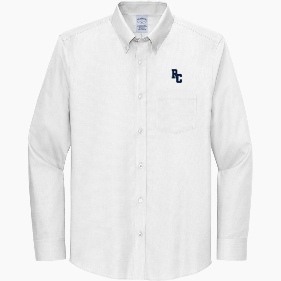 RITCHIE COUNTY HIGH SCHOOL REBELS <span class="pdp-name-mascot">RITCHIE COUNTY REBELS</span> Brooks Brothers Wrinkle-Free Stretch Nailhead Shirt