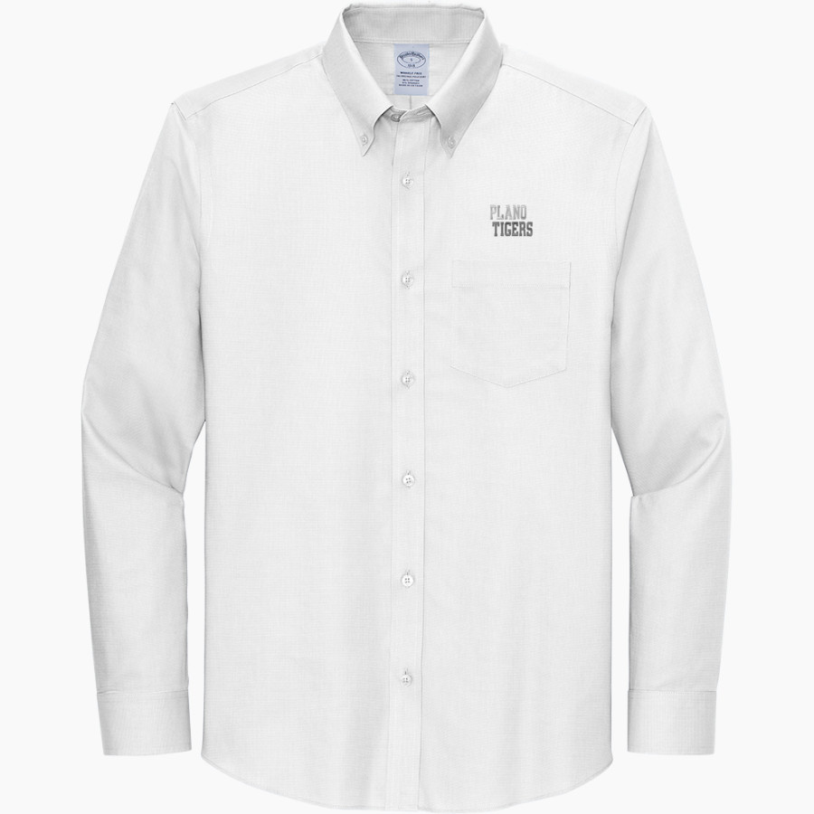 Plano Tigers <span class="pdp-name-mascot">Plano Tigers</span> Brooks Brothers Wrinkle-Free Stretch Nailhead Shirt