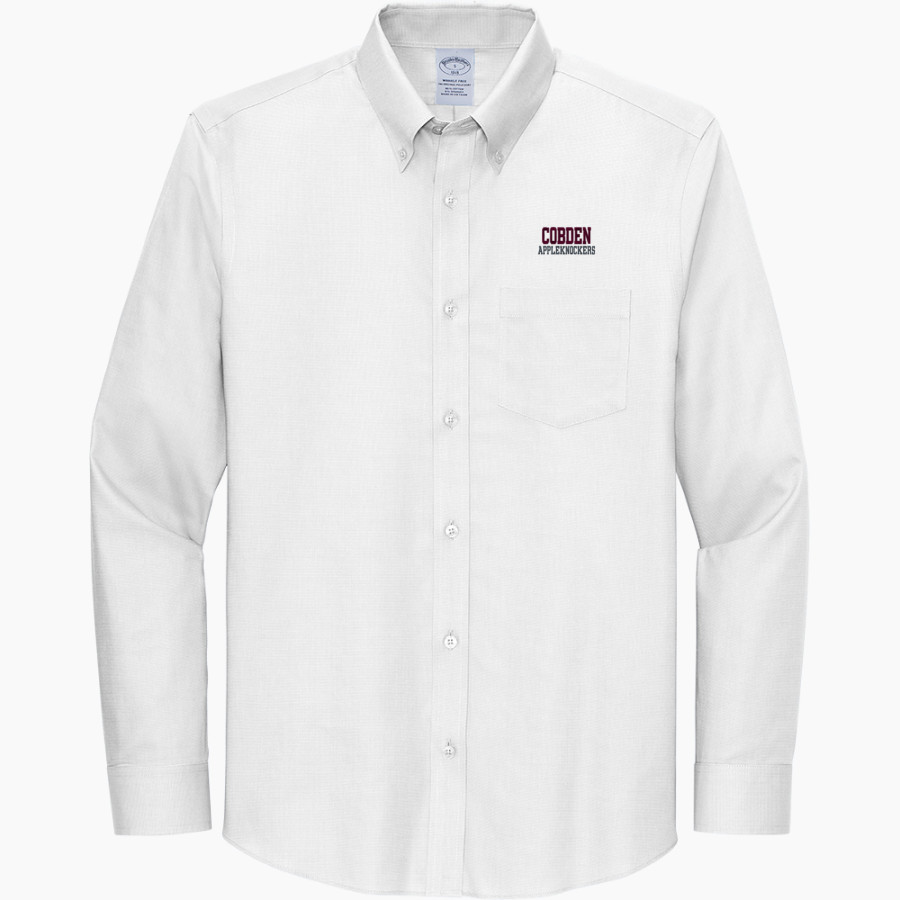 COBDEN HIGH SCHOOL APPLEKNOCKERS <span class="pdp-name-mascot">COBDEN APPLEKNOCKERS</span> Brooks Brothers Wrinkle-Free Stretch Nailhead Shirt