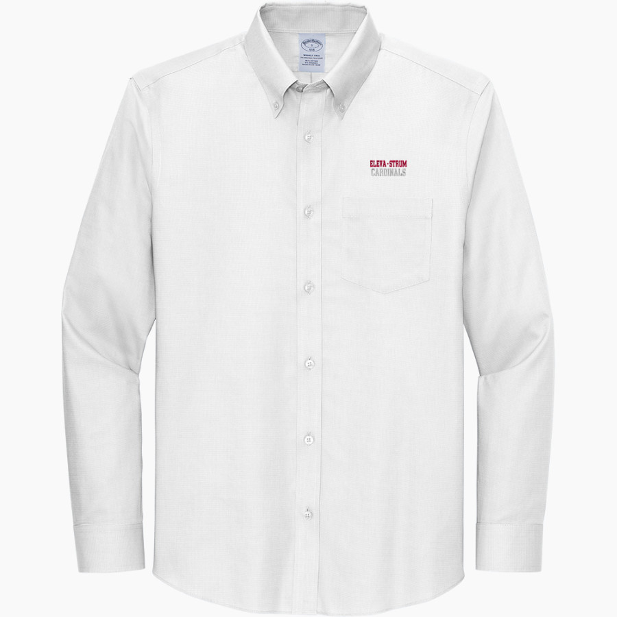 Eleva-Strum Cardinals <span class="pdp-name-mascot">Eleva-Strum Cardinals</span> Brooks Brothers Wrinkle-Free Stretch Nailhead Shirt