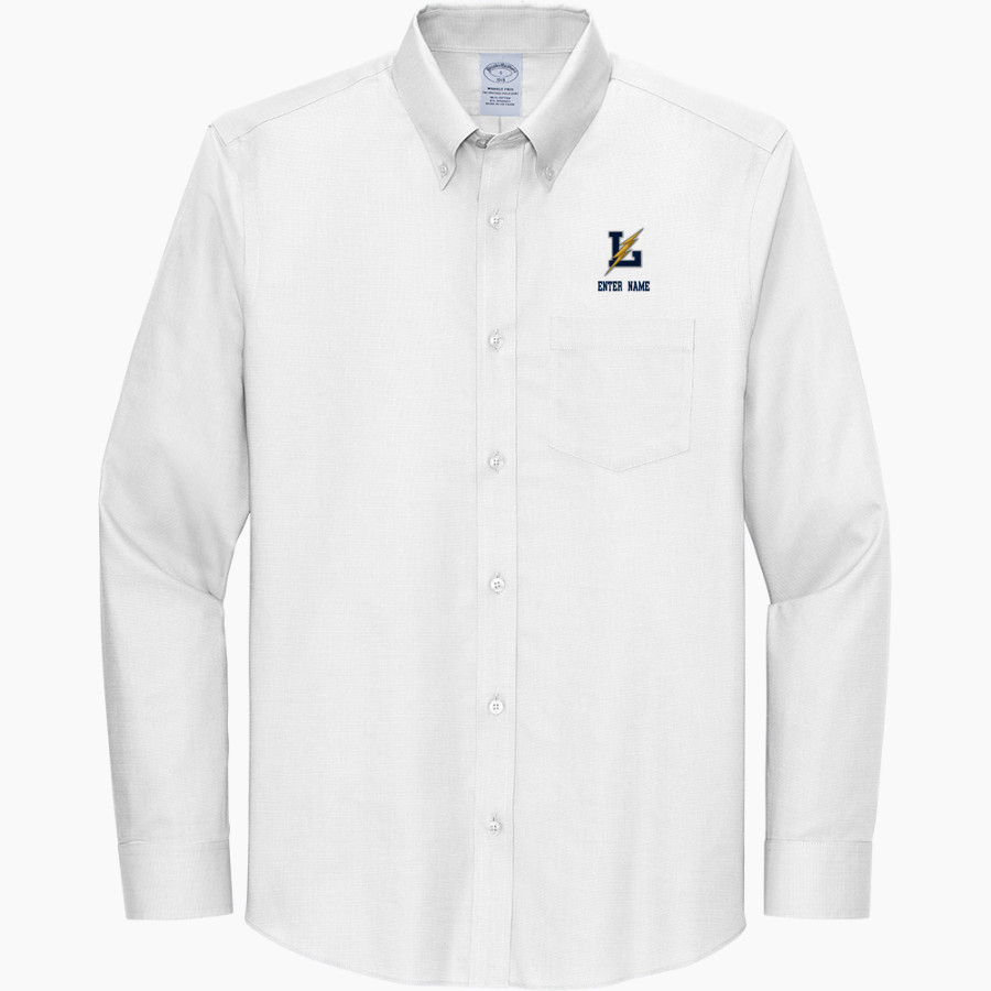 LITTLESTOWN HIGH SCHOOL THUNDERBOLTS <span class="pdp-name-mascot">LITTLESTOWN THUNDERBOLTS</span> Brooks Brothers Wrinkle-Free Stretch Nailhead Shirt