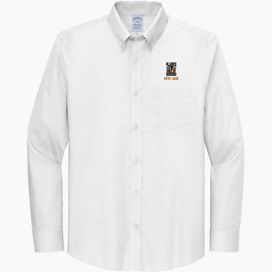 St. Paul's Lutheran Chargers Brooks Brothers Wrinkle-Free Stretch Nailhead Shirt