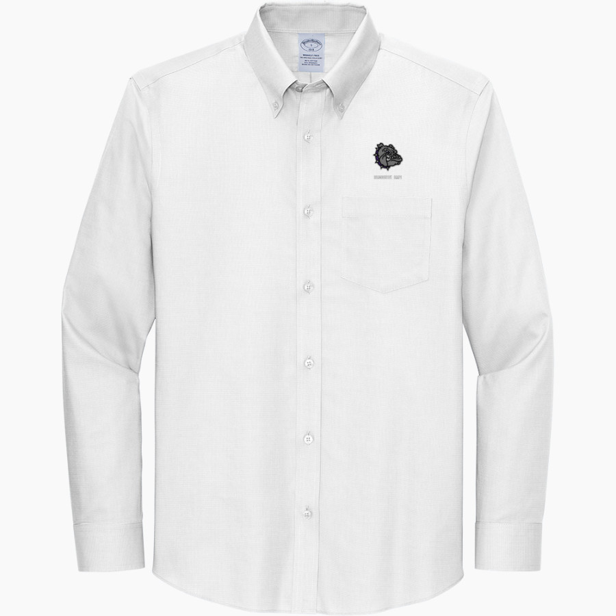 Brownsburg Hoops Bulldogs <span class="pdp-name-mascot">Brownsburg Hoops</span> Brooks Brothers Wrinkle-Free Stretch Nailhead Shirt