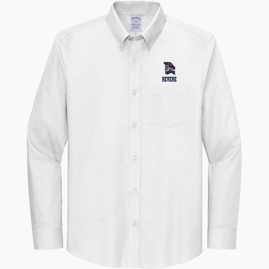 REVERE HIGH SCHOOL PATRIOTS <span class="pdp-name-mascot">REVERE PATRIOTS</span> Brooks Brothers Wrinkle-Free Stretch Nailhead Shirt