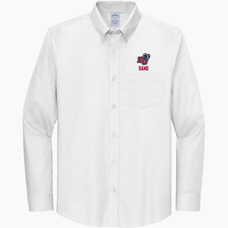 Bluefield University Sideline Store <span class="pdp-name-mascot">Bluefield University</span> Brooks Brothers Wrinkle-Free Stretch Nailhead Shirt