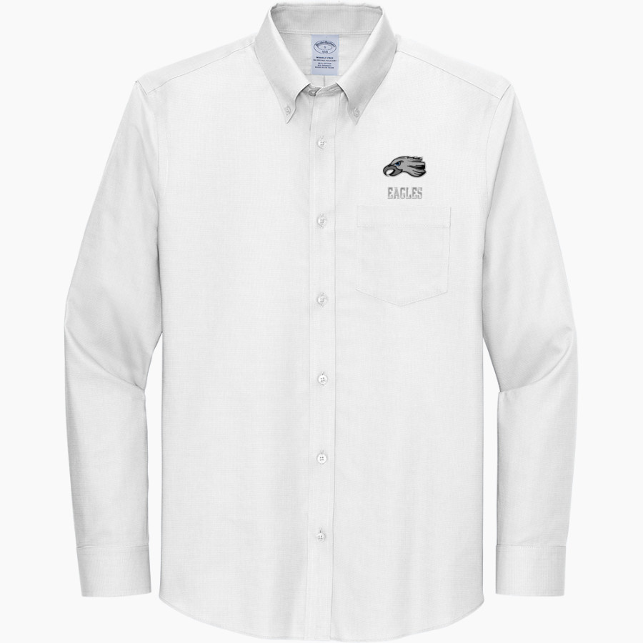 THE YOUNGSTOWN CHRISTIAN SCHOOL EAGLES <span class="pdp-name-mascot">THE YOUNGSTOWN EAGLES</span> Brooks Brothers Wrinkle-Free Stretch Nailhead Shirt