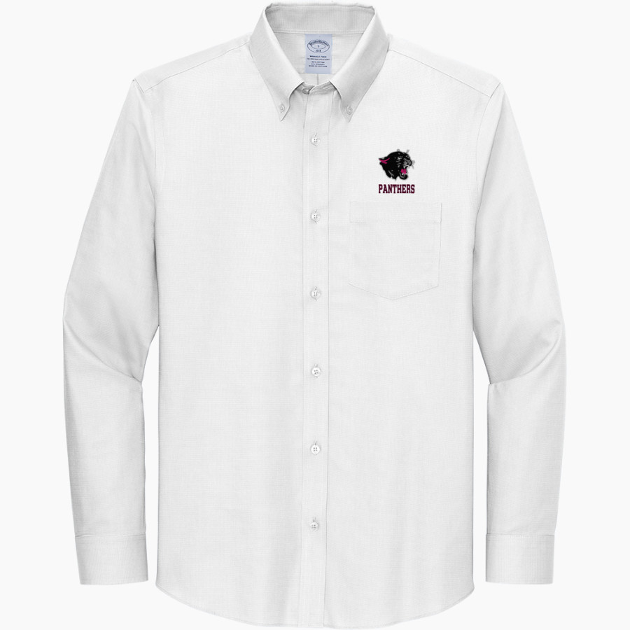 Delton Kellogg Panthers <span class="pdp-name-mascot">Delton Kellogg Panthers</span> Brooks Brothers Wrinkle-Free Stretch Nailhead Shirt