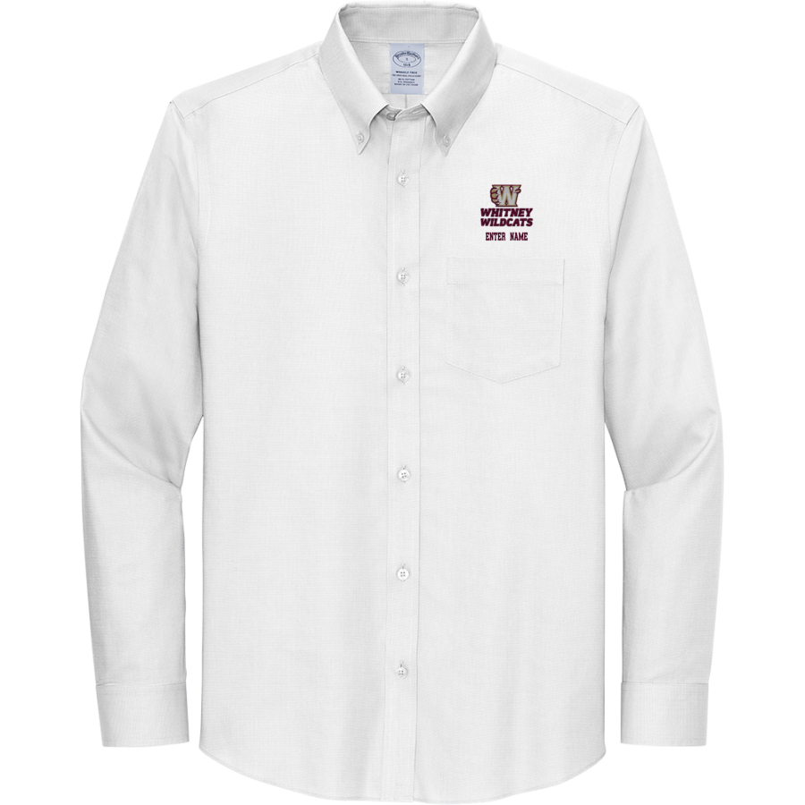 Whitney Wildcats <span class="pdp-name-mascot">Whitney Wildcats</span> Brooks Brothers Wrinkle-Free Stretch Nailhead Shirt