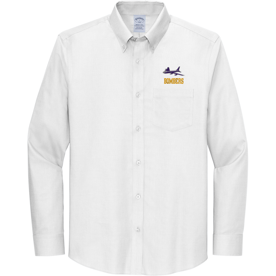 BERTHOLD HIGH SCHOOL BOMBERS <span class="pdp-name-mascot">BERTHOLD BOMBERS</span> Brooks Brothers Wrinkle-Free Stretch Nailhead Shirt