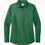 St. Patrick's Academy Wolfhounds <span class="pdp-name-mascot">Great Falls Central Catholic H S Mustangs</span> Brooks Brothers Women's Wrinkle-Free Stretch Nailhead Shirt Front Thumbnail
