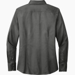 Cascade Christian Challengers Brooks Brothers Women's Wrinkle-Free Stretch Nailhead Shirt Back Thumbnail