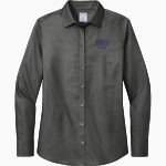 Maple Street School Moose <span class="pdp-name-mascot">Maple Street School Moose</span> Brooks Brothers Women's Wrinkle-Free Stretch Nailhead Shirt Front Thumbnail