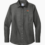 Plainfield East Bengals <span class="pdp-name-mascot">Plainfield East</span> Brooks Brothers Women's Wrinkle-Free Stretch Nailhead Shirt Front Thumbnail