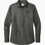 WESTERVILLE CENTRAL WARHAWKS <span class="pdp-name-mascot">WESTERVILLE WARHAWKS</span> Brooks Brothers Women's Wrinkle-Free Stretch Nailhead Shirt Front Thumbnail