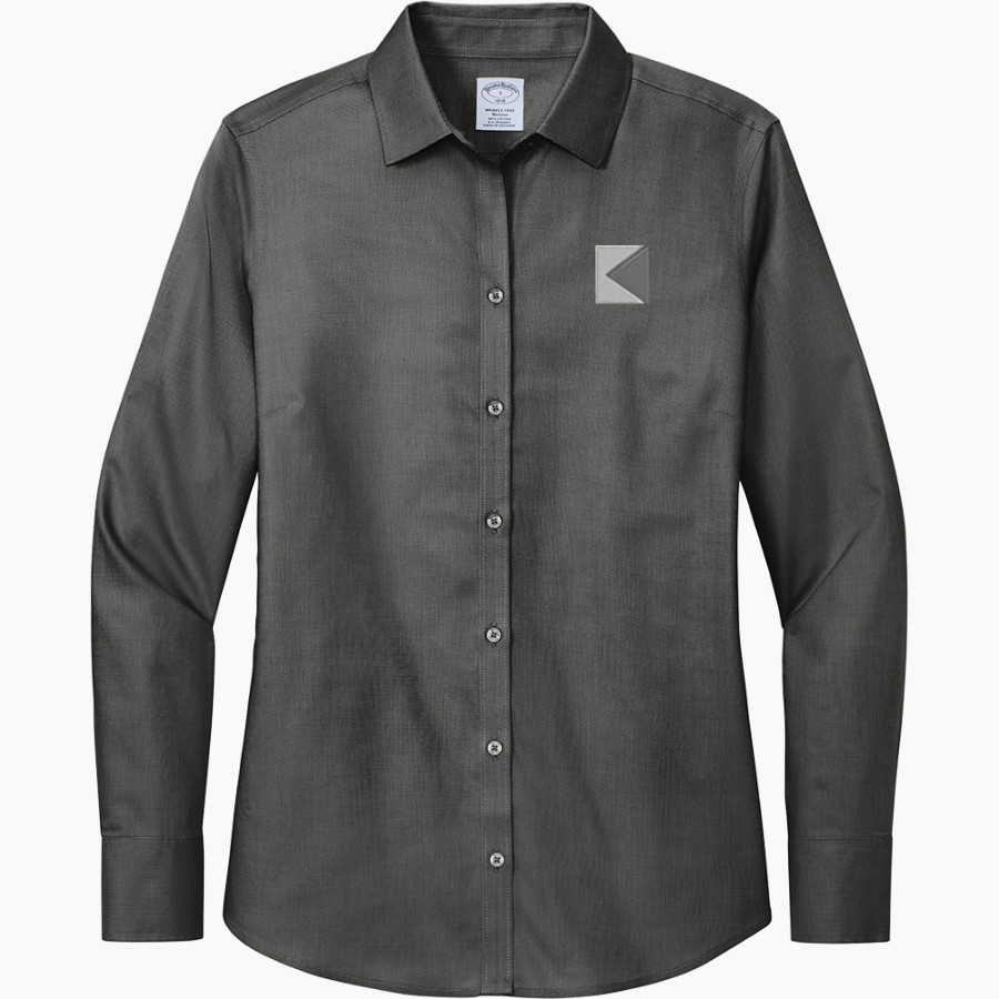 KENNY PIPE & SUPPLY <span class="pdp-name-mascot">KENNY PIPE & SUPPLY</span> Brooks Brothers Women's Wrinkle-Free Stretch Nailhead Shirt