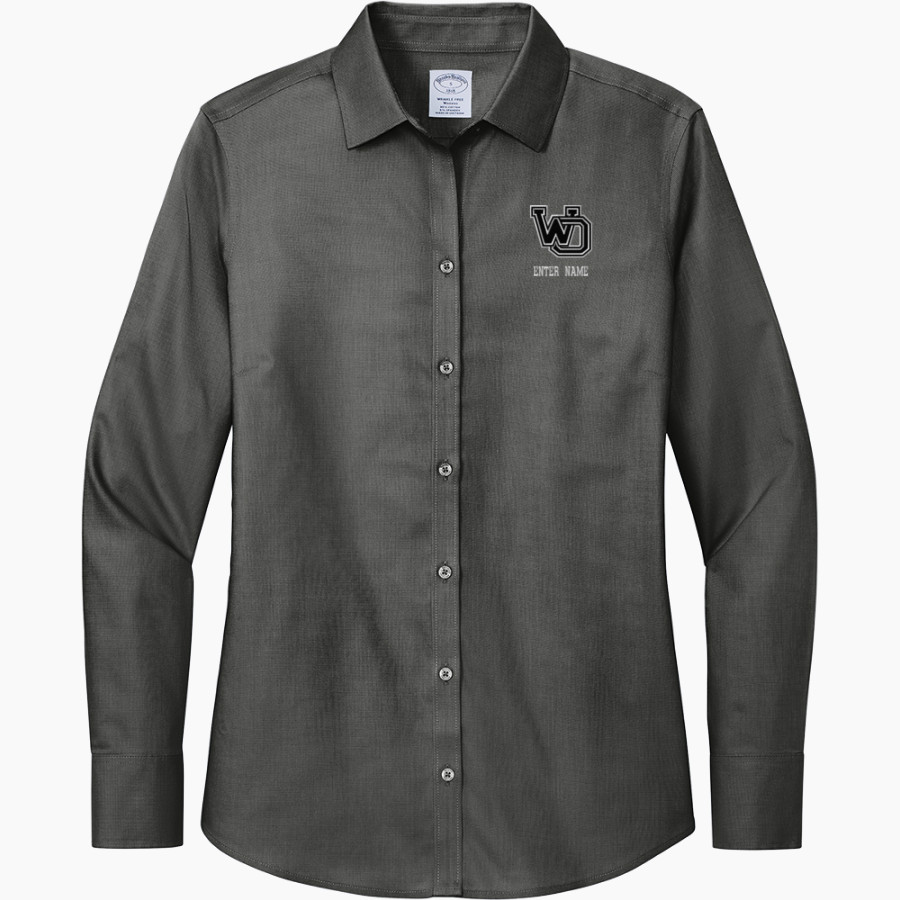 West Ottawa Panthers <span class="pdp-name-mascot">West Ottawa Panthers</span> Brooks Brothers Women's Wrinkle-Free Stretch Nailhead Shirt