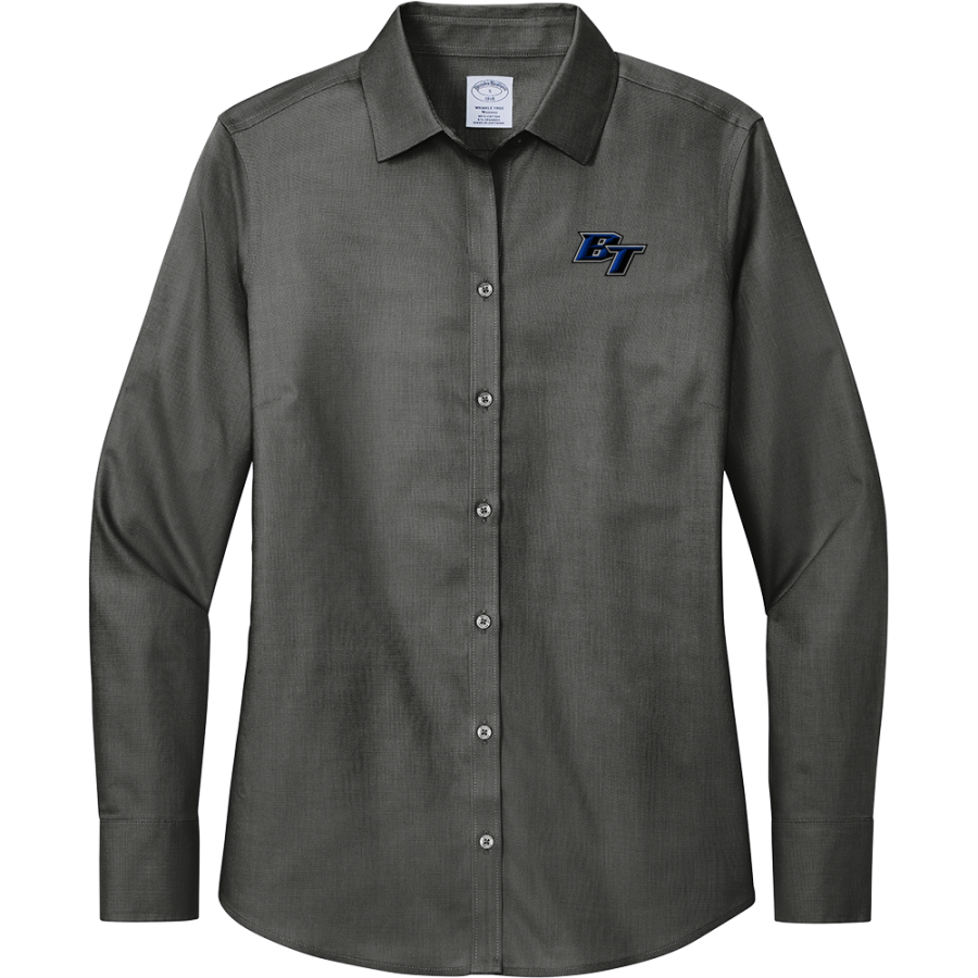 Bartram Trail Bears <span class="pdp-name-mascot">Bartram Trail Bears</span> Brooks Brothers Women's Wrinkle-Free Stretch Nailhead Shirt