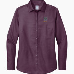 ROBERT C HATCH HIGH SCHOOL BOBCATS <span class="pdp-name-mascot">ROBERT C HATCH BOBCATS</span> Brooks Brothers Women's Wrinkle-Free Stretch Nailhead Shirt Front Thumbnail