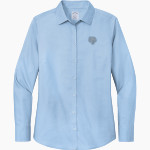 University Of Nashville Tigers Brooks Brothers Women's Wrinkle-Free Stretch Nailhead Shirt Front Thumbnail