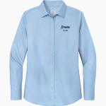 BARTLESVILLE HIGH SCHOOL BRUINS <span class="pdp-name-mascot">BARTLESVILLE BRUINS</span> Brooks Brothers Women's Wrinkle-Free Stretch Nailhead Shirt Front Thumbnail