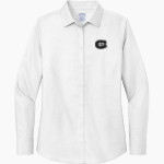 St. Cloud State University The Official Online Store <span class="pdp-name-mascot">St. Cloud State Huskies</span> Brooks Brothers Women's Wrinkle-Free Stretch Nailhead Shirt Front Thumbnail