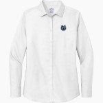 Andrada Mavericks Online Store <span class="pdp-name-mascot">Andrada Mavericks</span> Brooks Brothers Women's Wrinkle-Free Stretch Nailhead Shirt Front Thumbnail