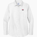 COSHOCTON HIGH SCHOOL REDSKINS <span class="pdp-name-mascot">COSHOCTON REDSKINS</span> Brooks Brothers Women's Wrinkle-Free Stretch Nailhead Shirt Front Thumbnail