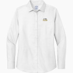 HOT SPRINGS HIGH SCHOOL TROJANS <span class="pdp-name-mascot">HOT SPRINGS TROJANS</span> Brooks Brothers Women's Wrinkle-Free Stretch Nailhead Shirt Front Thumbnail