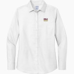 DUNLAP HIGH SCHOOL EAGLES Brooks Brothers Women's Wrinkle-Free Stretch Nailhead Shirt Front Thumbnail