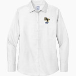 Devon Prep <span class="pdp-name-mascot">Devon Tide</span> Brooks Brothers Women's Wrinkle-Free Stretch Nailhead Shirt Front Thumbnail