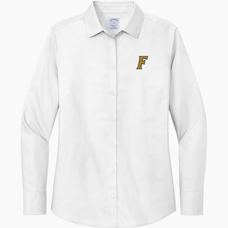FRANKLIN HIGH SCHOOL WARRIORS <span class="pdp-name-mascot">FRANKLIN WARRIORS</span> Brooks Brothers Women's Wrinkle-Free Stretch Nailhead Shirt