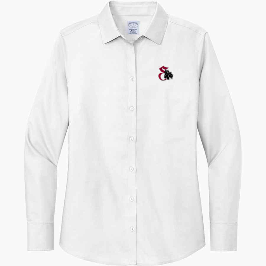 SOUTHMORELAND HIGH SCHOOL SCOTTIES <span class="pdp-name-mascot">SOUTHMORELAND SCOTTIES</span> Brooks Brothers Women's Wrinkle-Free Stretch Nailhead Shirt