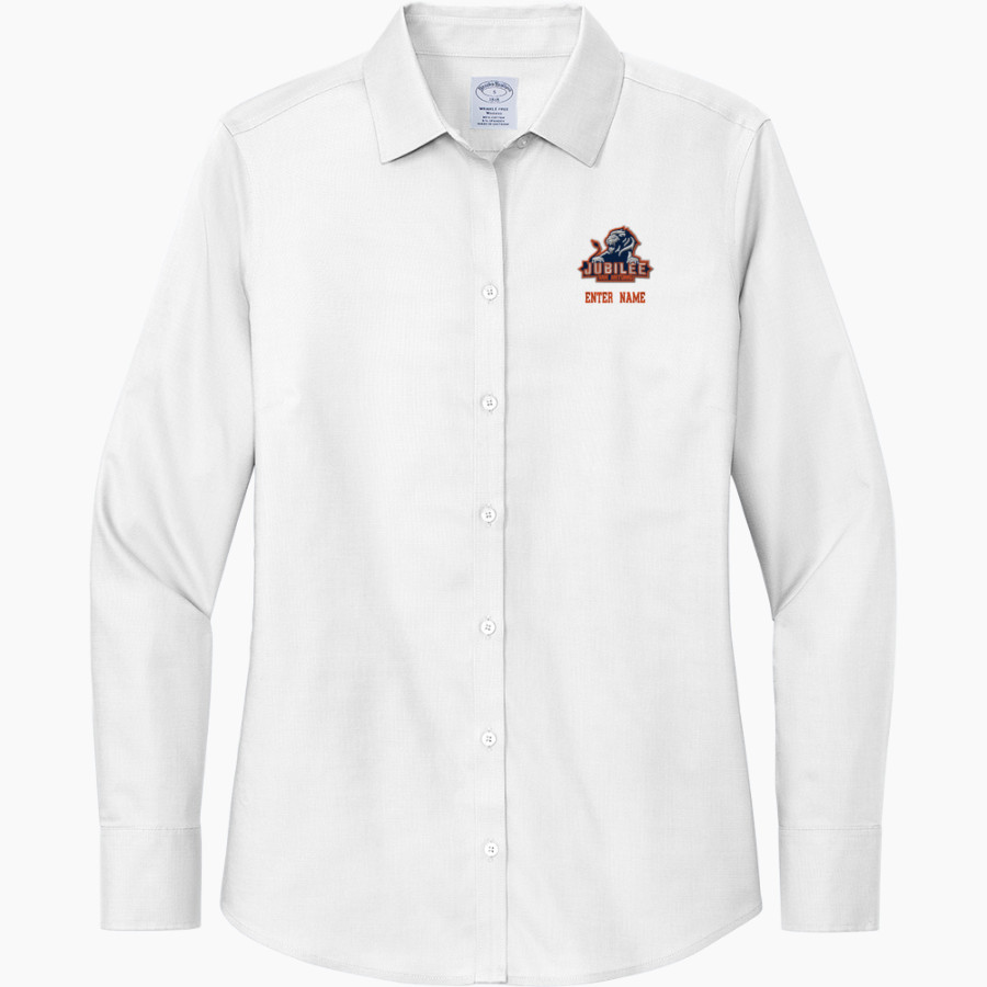 Jubilee San Antonio Lions <span class="pdp-name-mascot">Jubilee San Antonio Lions</span> Brooks Brothers Women's Wrinkle-Free Stretch Nailhead Shirt
