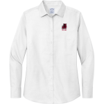 Frisch Cougars <span class="pdp-name-mascot">Frisch Cougars</span> Brooks Brothers Women's Wrinkle-Free Stretch Nailhead Shirt Front Thumbnail