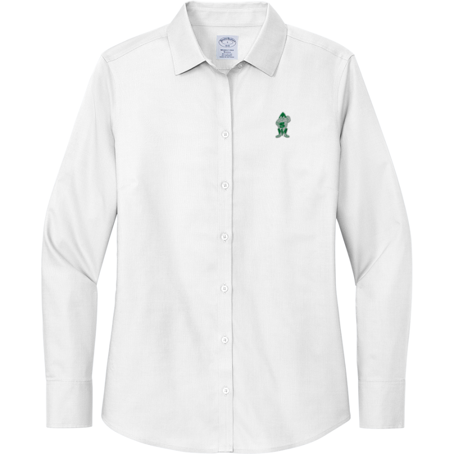 Syracuse Rockets <span class="pdp-name-mascot">Syracuse High School Rockets</span> Brooks Brothers Women's Wrinkle-Free Stretch Nailhead Shirt