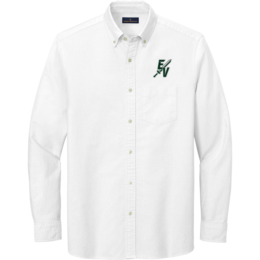 EAGLE'S VIEW ACADEMY WARRIORS <span class="pdp-name-mascot">EAGLE'S VIEW ACADEMY WARRIORS</span> Brooks Brothers Men's Casual Oxford Cloth Shirt