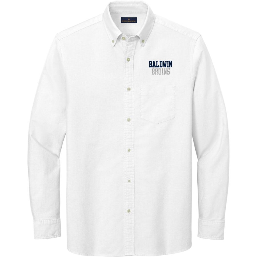 BALDWIN HIGH SCHOOL BRUINS <span class="pdp-name-mascot">BALDWIN BRUINS</span> Brooks Brothers Men's Casual Oxford Cloth Shirt