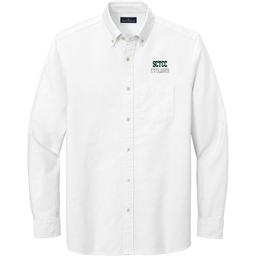 SCTCC Cyclones Online Apparel Store <span class="pdp-name-mascot">St Cloud Cyclones</span> Brooks Brothers Men's Casual Oxford Cloth Shirt