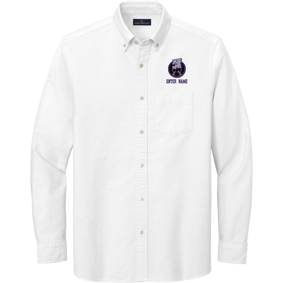 JJC Wolves <span class="pdp-name-mascot">JJC Wolves</span> Brooks Brothers Men's Casual Oxford Cloth Shirt