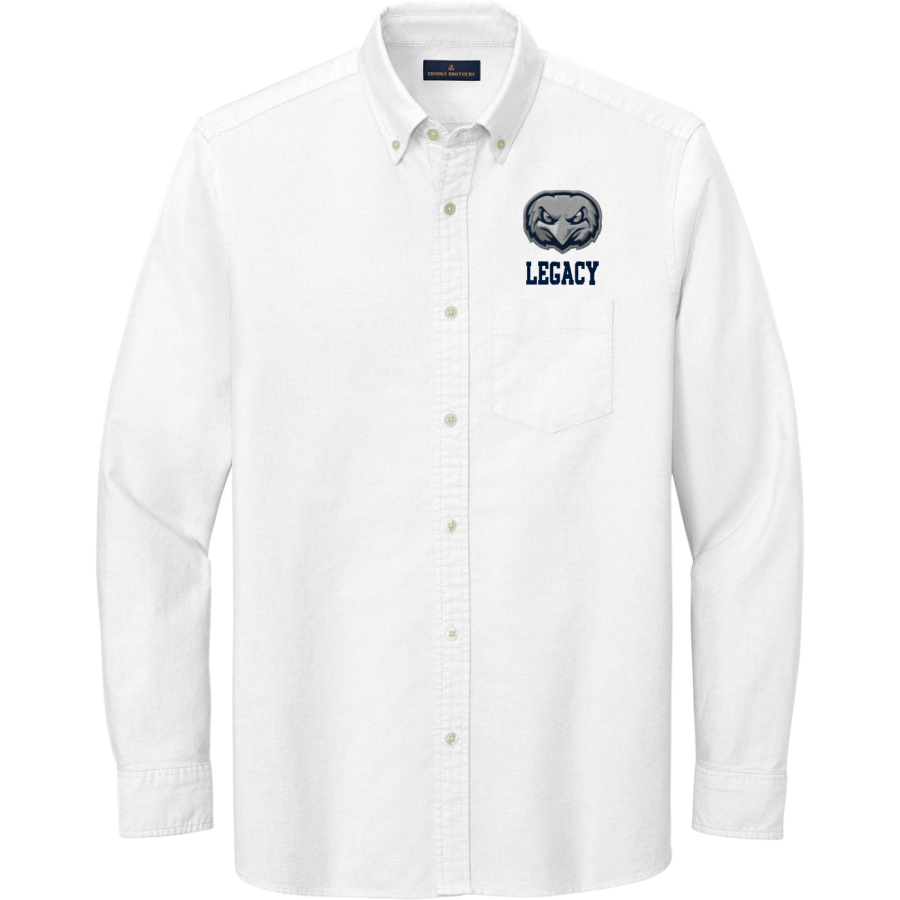 Legacy Eagles <span class="pdp-name-mascot">Legacy Charter Eagles</span> Brooks Brothers Men's Casual Oxford Cloth Shirt
