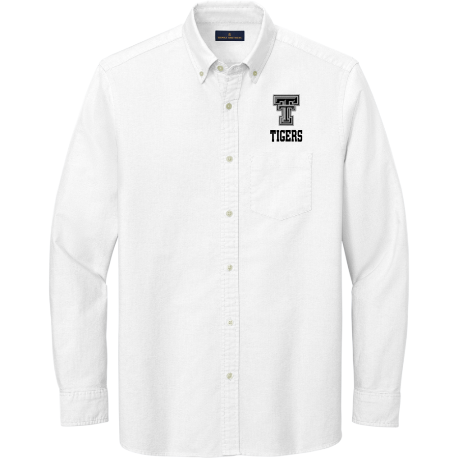TIMBERLAKE HIGH SCHOOL TIGERS <span class="pdp-name-mascot">TIMBERLAKE TIGERS</span> Brooks Brothers Men's Casual Oxford Cloth Shirt
