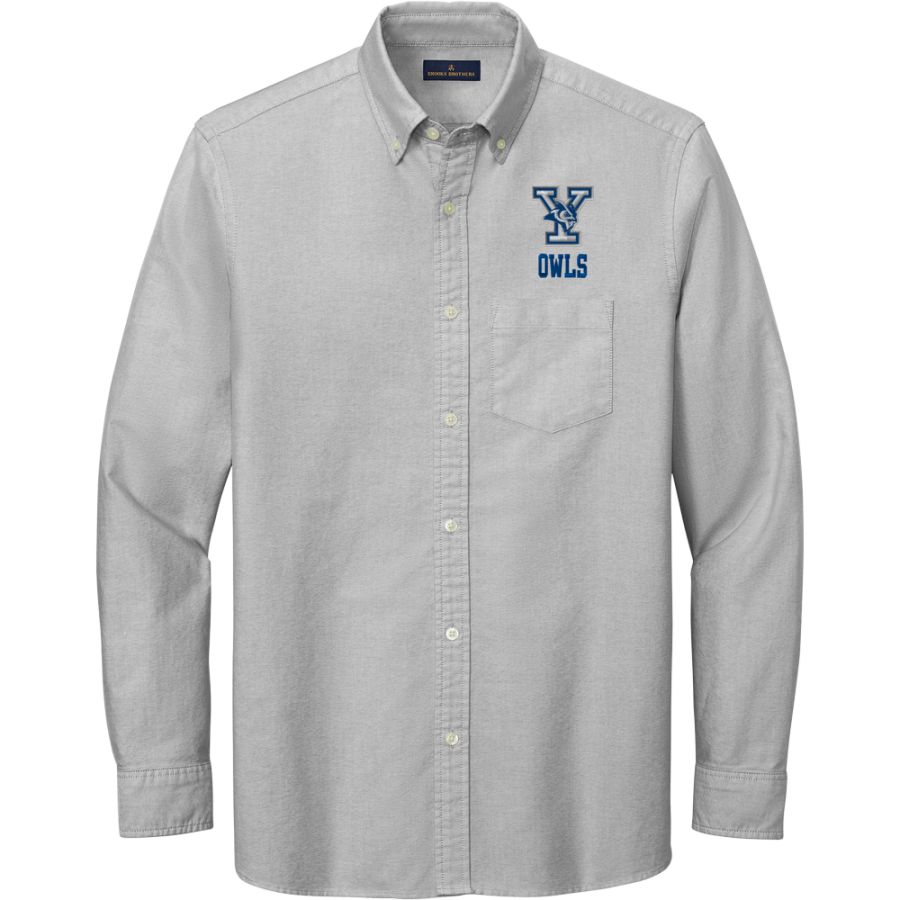 YANTIS HIGH SCHOOL OWLS <span class="pdp-name-mascot">YANTIS OWLS</span> Brooks Brothers Men's Casual Oxford Cloth Shirt