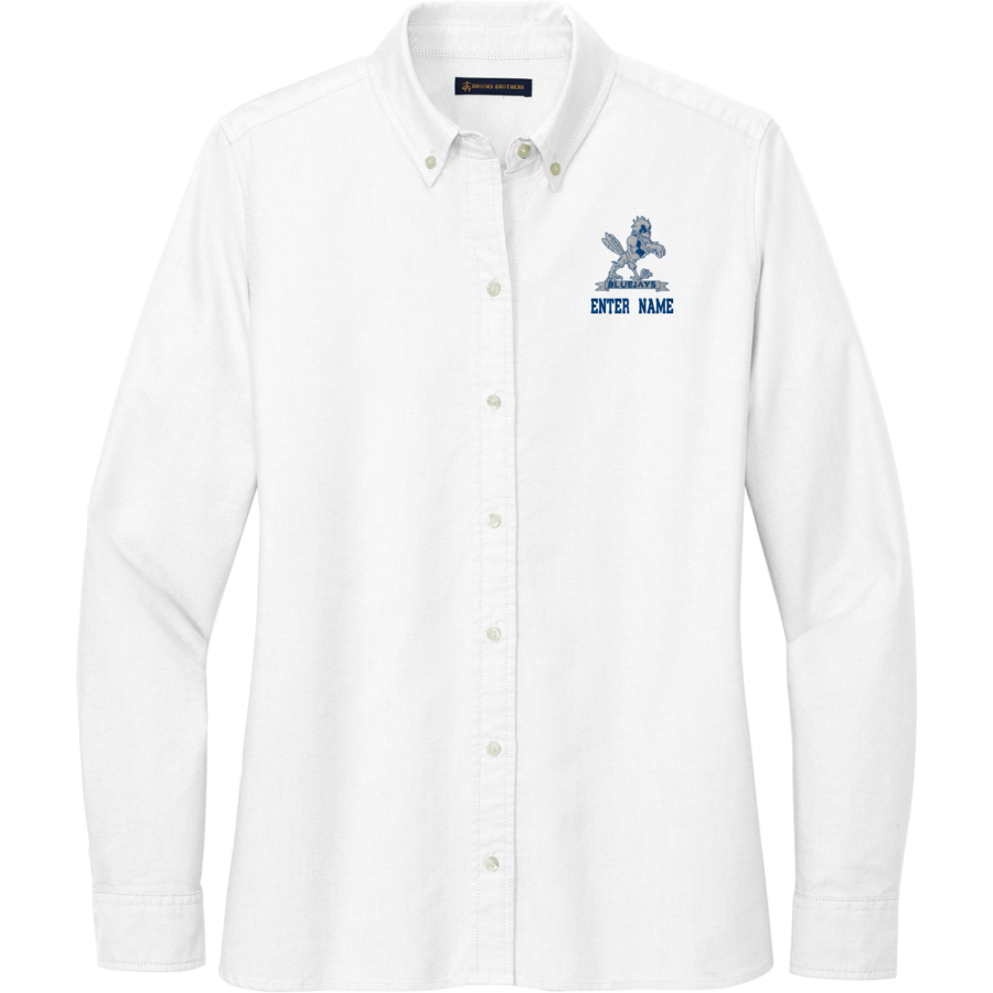 MANCOS HIGH SCHOOL BLUEJAYS <span class="pdp-name-mascot">MANCOS BLUEJAYS</span> Brooks Brothers Women's Casual Oxford Cloth Shirt