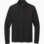 Clarkson-Leigh Patriots Brooks Brothers Mid-Layer Stretch 1/2-Button Pullover Front Thumbnail