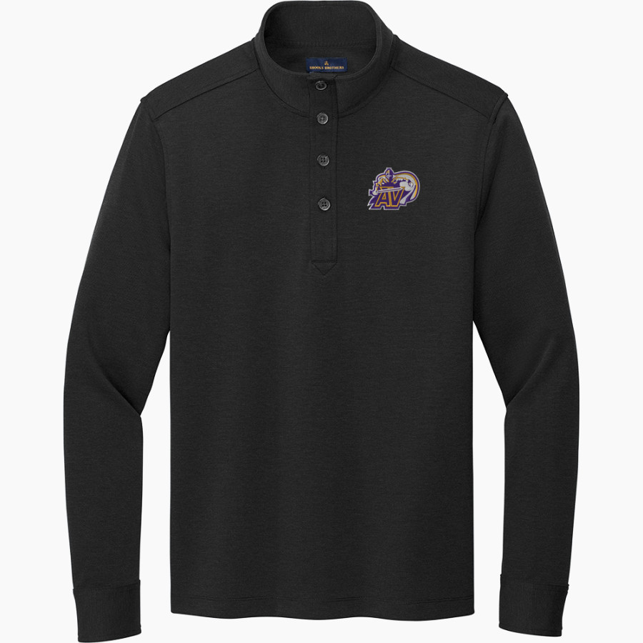 Apple Valley Knights <span class="pdp-name-mascot">Apple Valley Knights</span> Brooks Brothers Mid-Layer Stretch 1/2-Button Pullover