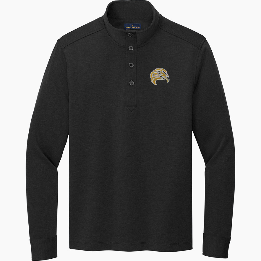 CENTRAL TECH SCHOOL FALCONS <span class="pdp-name-mascot">CENTRAL FALCONS</span> Brooks Brothers Mid-Layer Stretch 1/2-Button Pullover