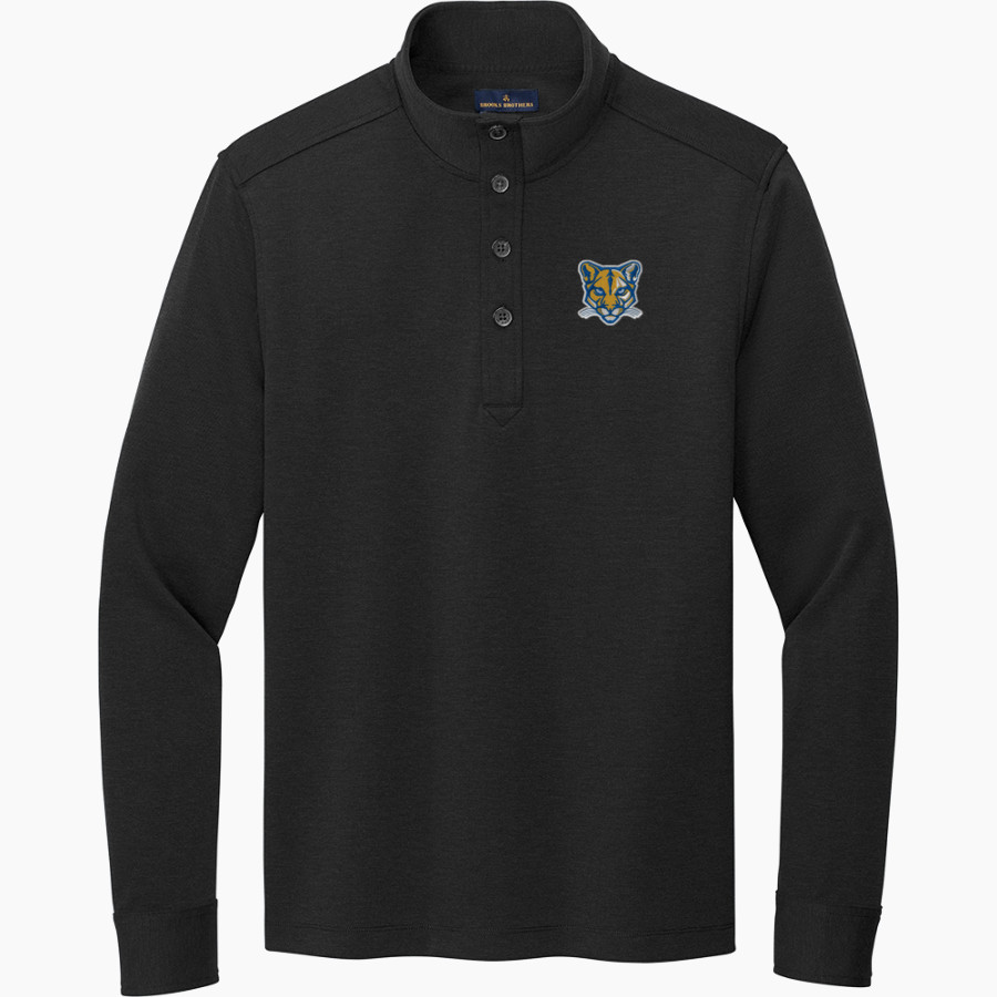 Santa Maria Cougars <span class="pdp-name-mascot">Santa Maria Cougars</span> Brooks Brothers Mid-Layer Stretch 1/2-Button Pullover